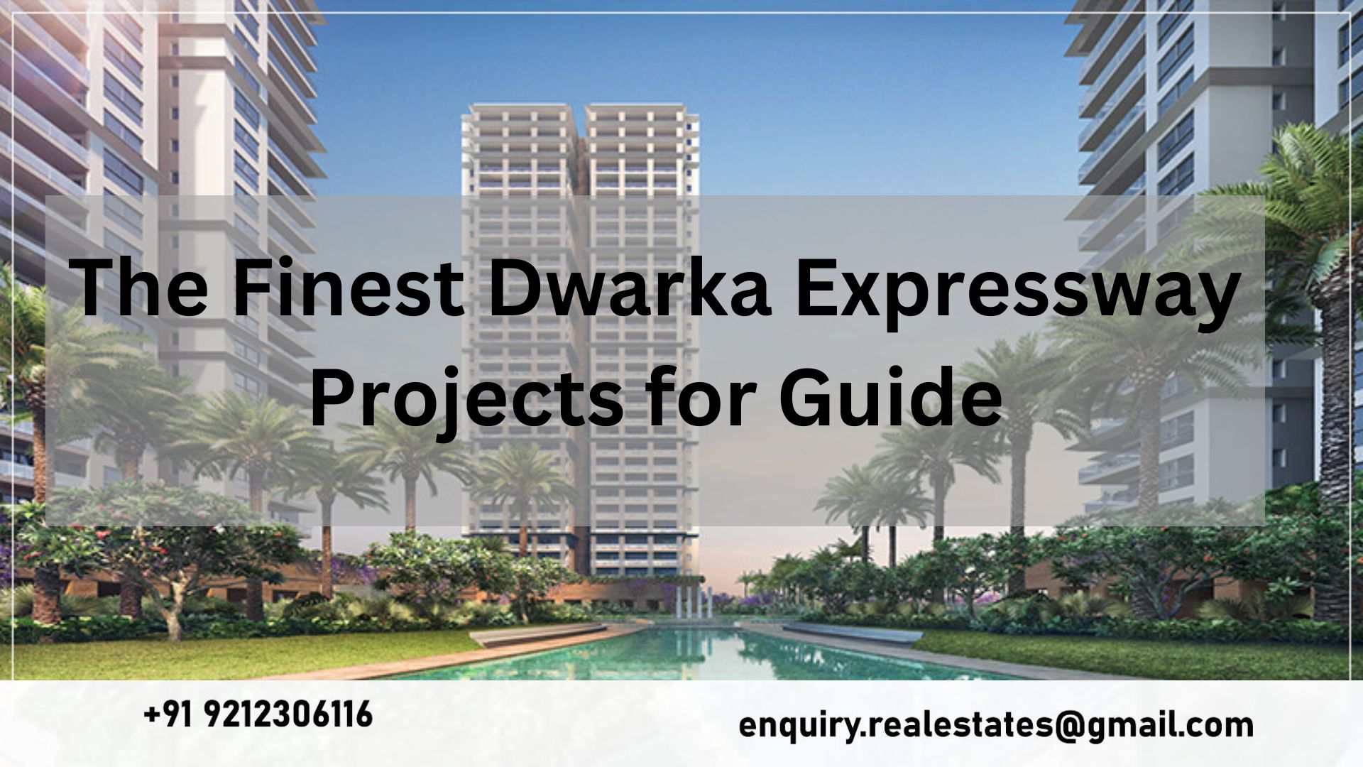 The Finest Dwarka Expressway Projects for Guide